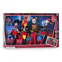 Набор кукол Monster High Монстер Хай 4 шт (аналог) 