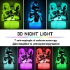 3D аниме-ночник Naruto 2 (2 сменные картинки) от CUINIUBII
