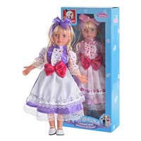 S Кукла EI 80195 R/00067309 (24шт)Очаровашка,мягкот,43см,2 цвета,муз,звук(рус),в кор-ке,48,5-22-10см
