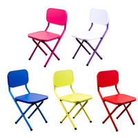 Детский складной металлический стульчик Ommi (цвета в ассортименте)