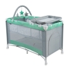 Детская манеж кровать с пеленальным столиком Lorelli  Penny 2 layers Plus