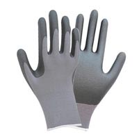 Перчатки трикотажные с частичным нитриловым покрытием (р10 (9443521), р9 (9443511), р8 (9443501)) (серые манжет) Sigma