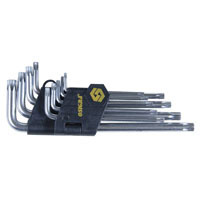 Ключи Torx Sigma 9шт T10-T50 CrV (короткие, средние, длинные с отвер)