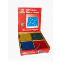 Сложи квадрат (1 уровень) по методике Никитиных