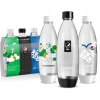Набор из 3 бутылок по 1 литру для воды Sodastream Fuse Pepsi