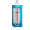 Бутылка для сифона 1 литр SodaStream Metallic (c металлическим дном) 