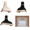Вытяжка купольная ELEYUS Solo Country 1000 LED SMD 60 - 90 N