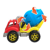 Игрушечная Бетономешалка Автомиксер ТехноК 3718