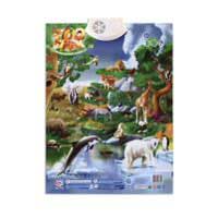 Интерактивный плакат ЗооПарк Joy Toy 7030